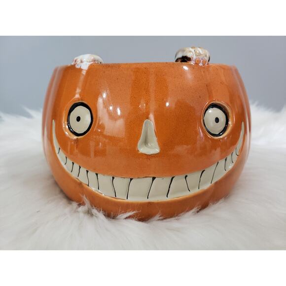 Yankee Candle Boney Bunch 2015 Retired Candy‎ Dish Bowl Treat Decor Keys - Picture 3 of 6